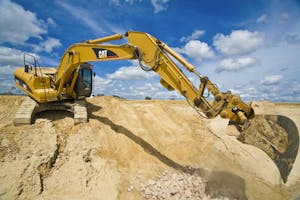 High Reach Excavator Hire