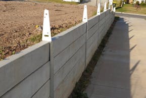 Concrete Sleeper Walls